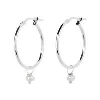 Oorbellen Inès - zilver